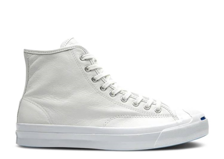 Converse Jack Purcell Firma Alto - Blanco