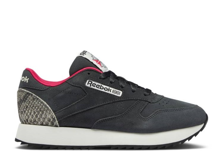 Reebok Wmns Classic Cuero Ondulado - Piel De Serpiente