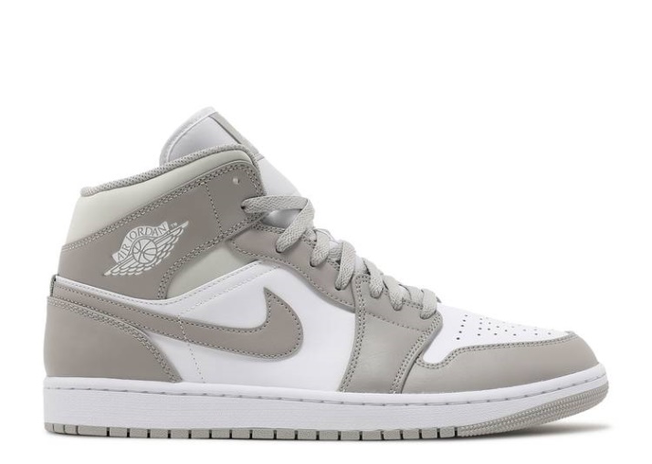 Air Jordan 1 Mid - Gris Universitario