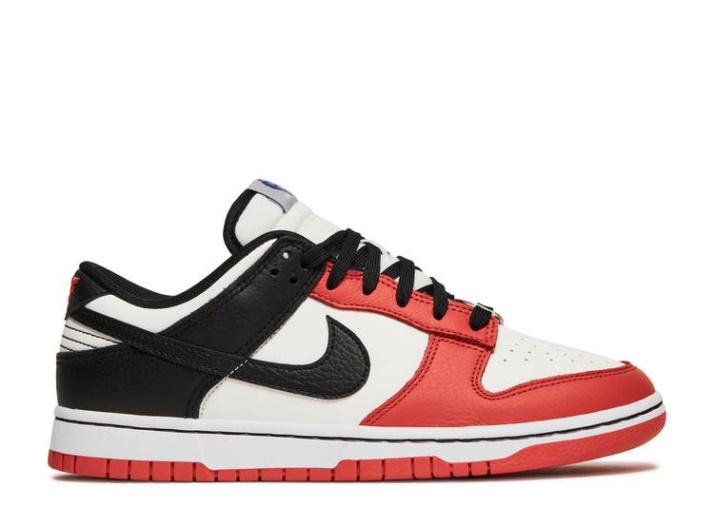 Nike Nba X Dunk Low Emb - 75 Aniversario Vela/negro/chile Rojo