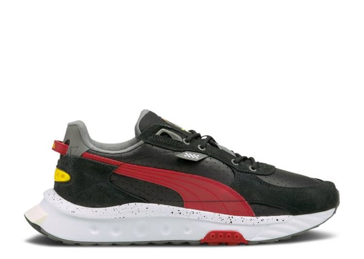 Puma Scuderia Ferrari X Wild Rider - Negro Rojo Racing
