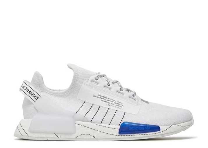 Adidas Nmd R1 V2 - Blanco Negrita Azul