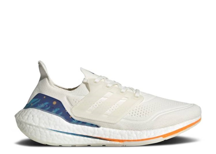 Adidas Ultraboost 21 - Blanco Azul Real