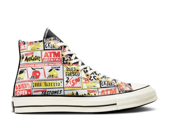 Converse Chuck 70 Alto - Mi Gente Cápsula Negro/multi/egret