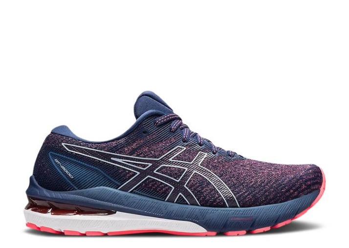 Asics Mujer Gt 2000 10 - Blazing Coral Trueno Azul