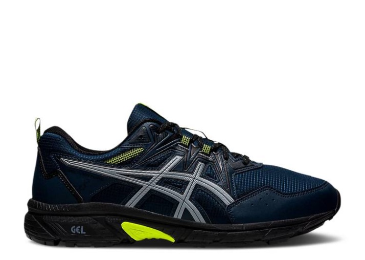 Asics Gel Venture 8 Punzón - Azul Francés Seguridad Amarillo