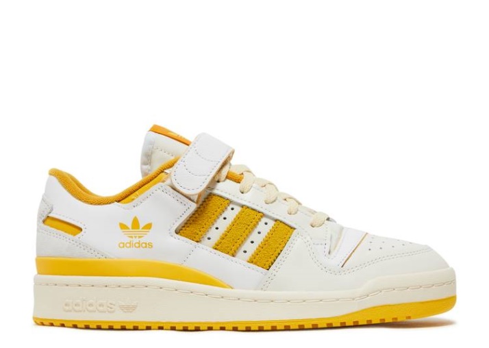 Adidas Forum 84 Bajo - Blanco Amarillo
