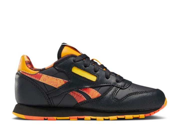 Reebok National Geographic X Classic Cuero Niño Pequeño - Lava
