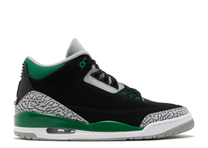 Air Jordan 3 Retro - Verde Pino