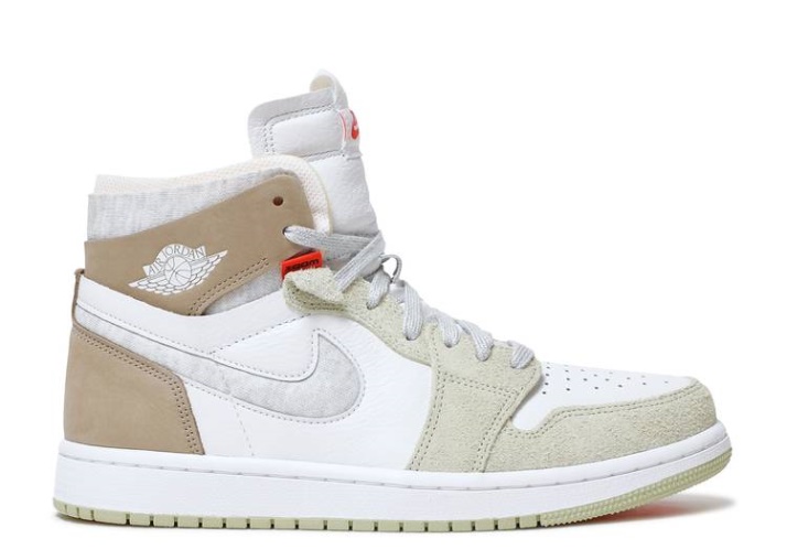 Mujer Air Jordan 1 High Zoom Comfort - Olive Aura