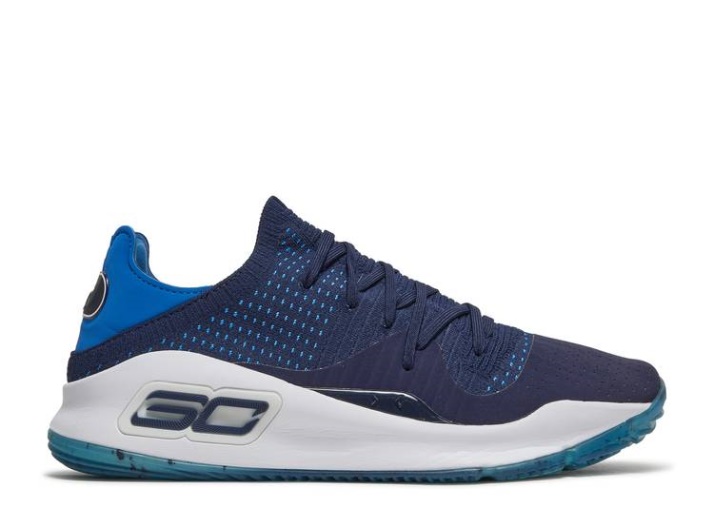 Underarmour Curry 4 Baja Tb - Azul Marino