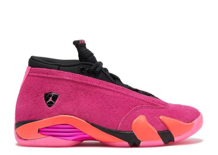 Mujer Air Jordan 14 Retro Low - Shocking Pink