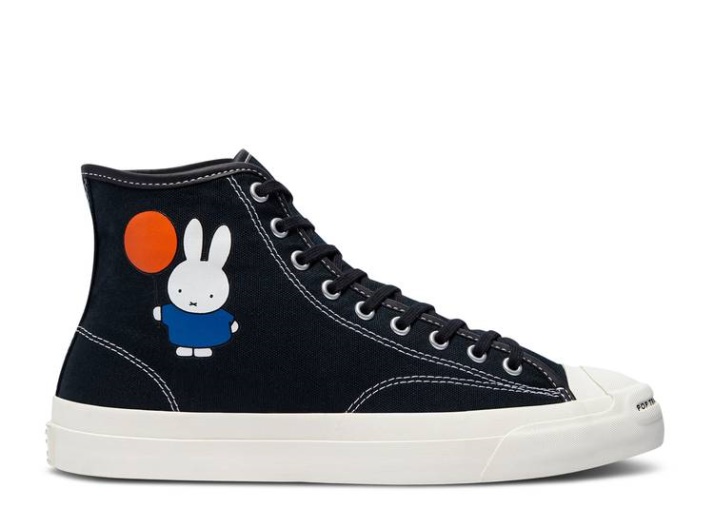 Converse Pop Trading Company X Jack Purcell Pro Alto - Miffy Negro/egret/egret