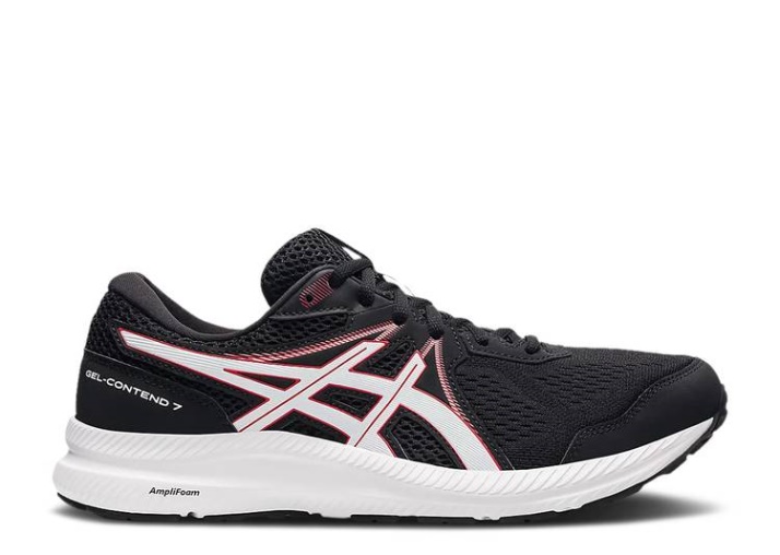 Asics Gel Contend 7 - Negro Rojo Eléctrico