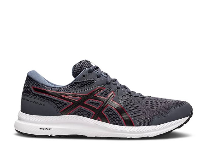 Asics Gel Contend 7 - Carrier Gris Clásico Rojo