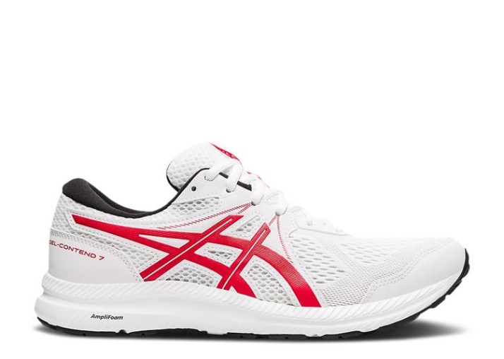 Asics Gel Contend 7 - Blanco Clásico Rojo