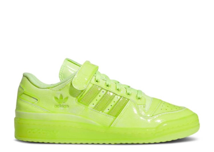 Adidas Jeremy Scott X Forum Low - Color Proveedor Sumergido/amarillo