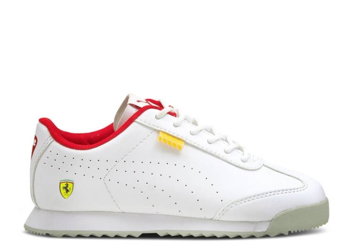 Puma Scuderia Ferrari X Roma Niño Pequeño - Blanco