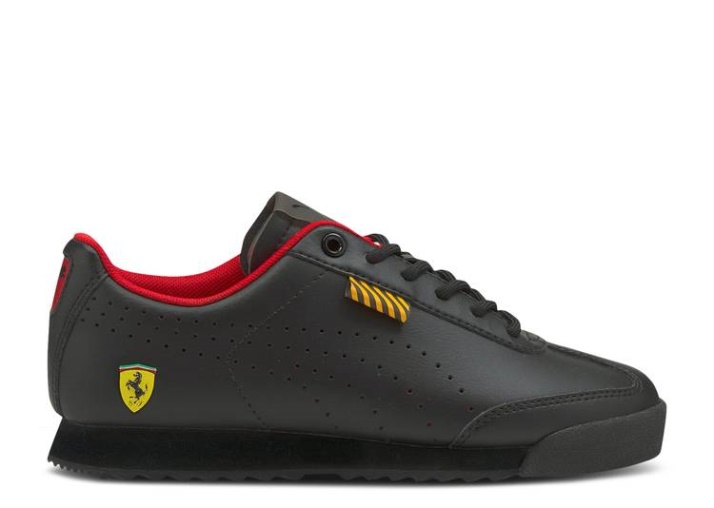 Puma Scuderia Ferrari X Roma Niño Grande - Negro