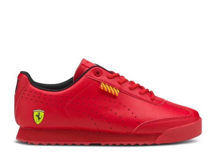 Puma Scuderia Ferrari X Roma Niño Grande - Rojo Carreras