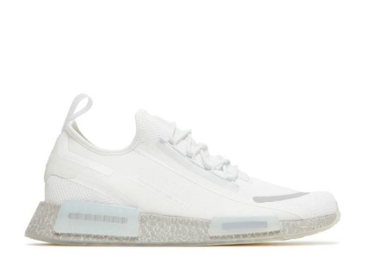 Adidas Nmd R1 Spectoo - Blanco Plateado Metalizado