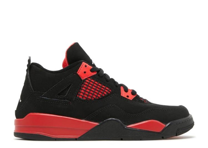 Air Jordan 4 Retro Ps - Trueno Rojo