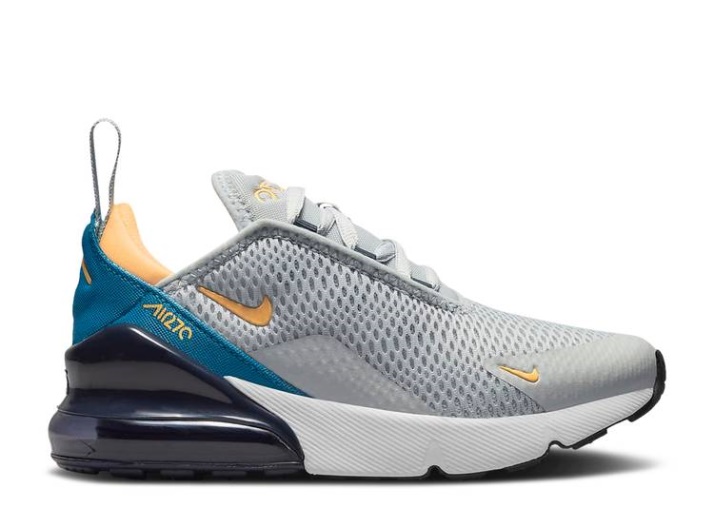 Nike Air Max 270 Ps - Gris Niebla Medianoche Azul Marino