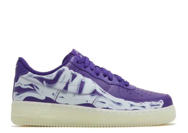 Nike Air Force 1 Low - Esqueleto Morado