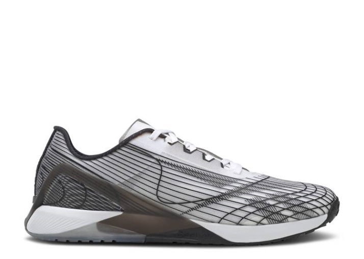 Reebok Nano X1 Persecución - Dinámico 3d Blanco/negro/blanco