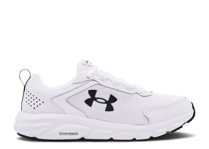 Underarmour Wmns Charged Assert 9 De Ancho - Blanco Negro