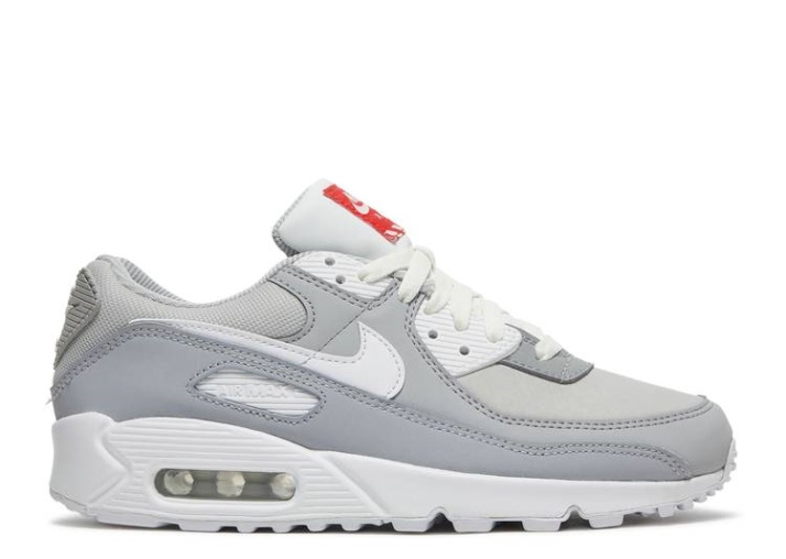 Nike Wmns Air Max 90 - Gris Humo Claro
