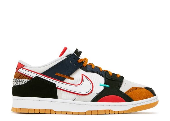 Nike Dunk Low Scrap Premium - Rojo Universitario