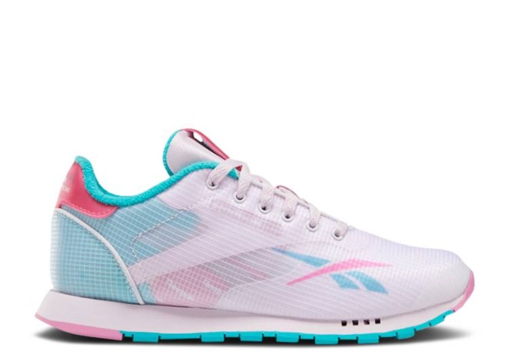 Reebok Classic Leather Ati J - Rosa Claro Esmeralda