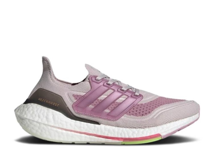 Adidas Mujer Ultraboost 21 Hielo Púrpura/blanco/rosa Tono