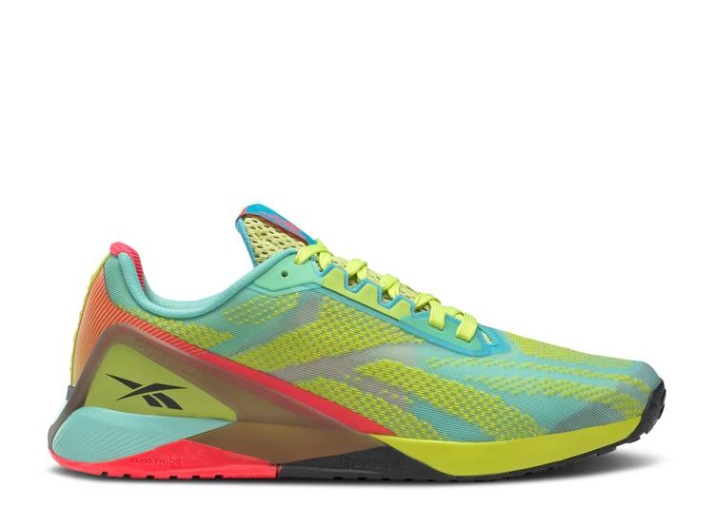 Reebok Nano X1 - Menta De Píxel Amarillo ácido