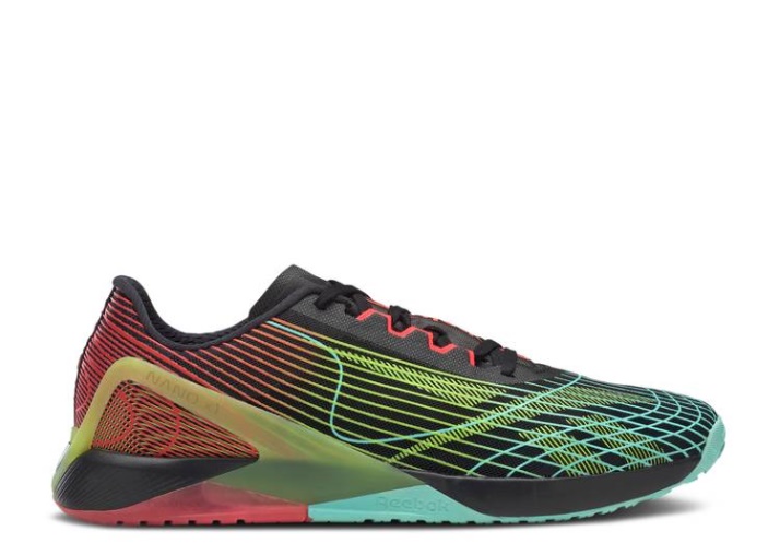 Reebok Nano X1 Persecucion - Dinamico 3d Negro/acidamarillo/neoncherry
