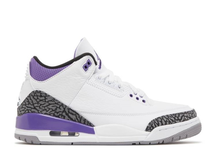 Air Jordan 3 Retro - Iris Oscuro