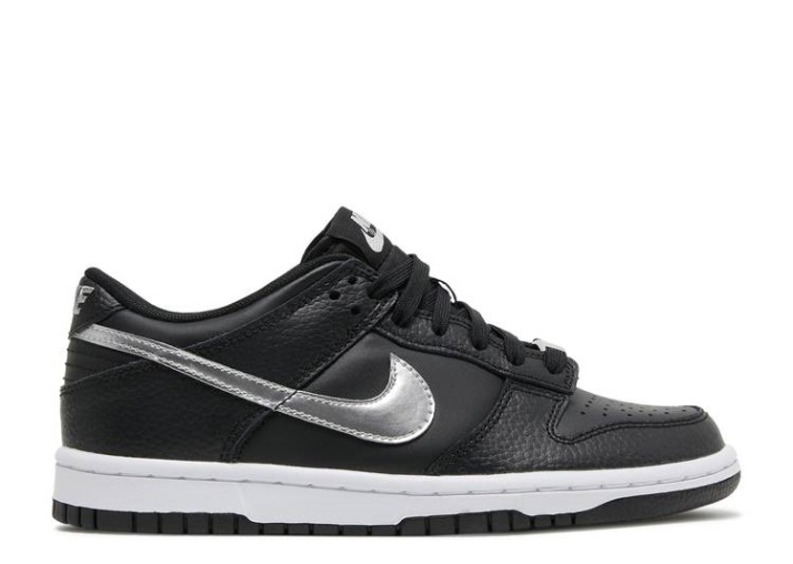 Nike Nba X Dunk Low Emb Gs - 75 Aniversario Negro/gris Hierro/blanco/cromo