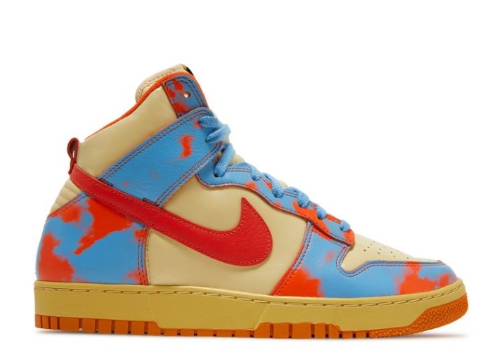 Nike Dunk High 1985 - Naranja Lavado ácido