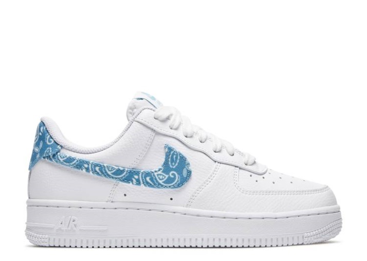 Asics Mujer Air Force 1 '07 Esenciales - Azul Paisley