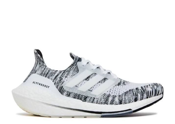 Adidas Mujer Ultraboost 21 - Blanco Negro