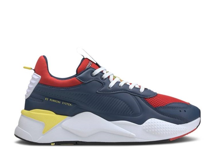 Puma Rs-x Master - Denim Oscuro Alto Riesgo Rojo