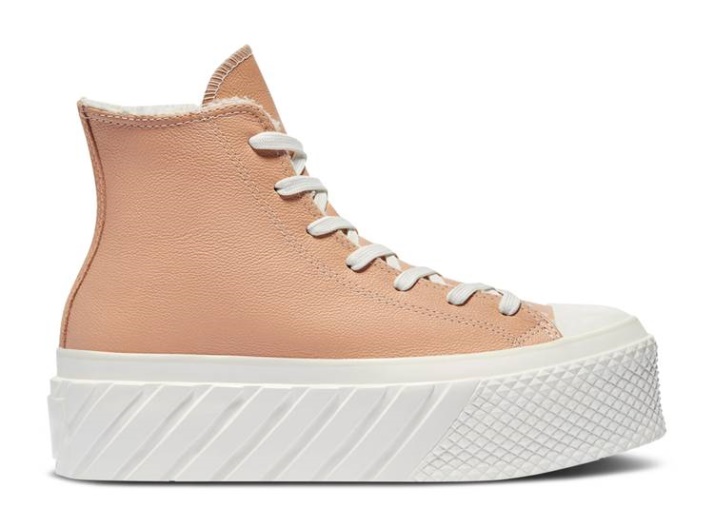 Converse Wmns Chuck Taylor All Star 2x Plataforma Alta - Acogedor Sherpa