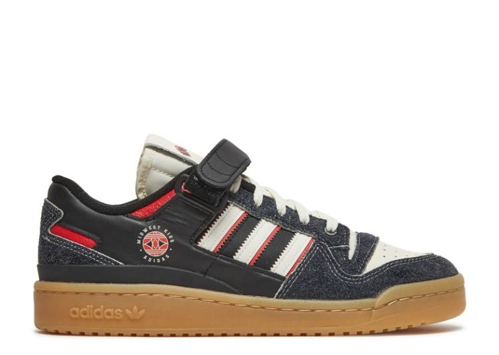 Adidas Midwest Kids X Forum Low - Negro Chicle