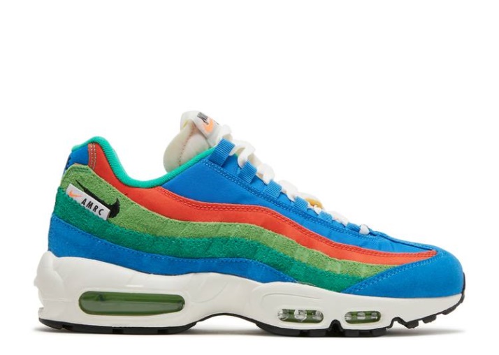 Nike Air Max 95 Se - Running Club Photo Azul/negro/roma Verde