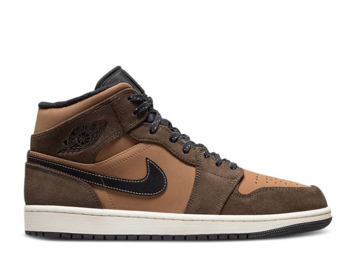 Air Jordan 1 Mid Se - Chocolate Oscuro