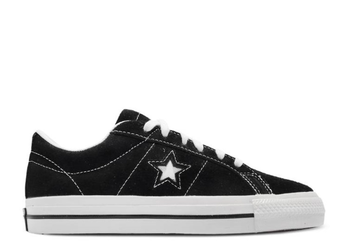 Converse One Star Low - Negro Blanco