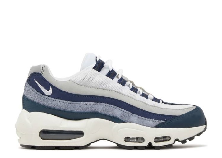 Nike Air Max 95 Recraft Gs - Azul Marino Medianoche