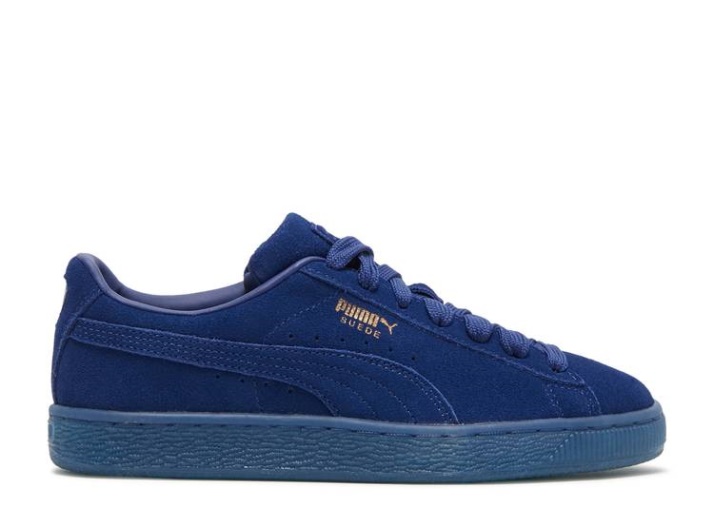 Puma Suede Classic Jr - Mono Elektro Blue/gold