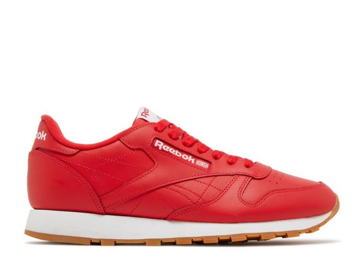 Reebok Classic Cuero - Goma Roja
